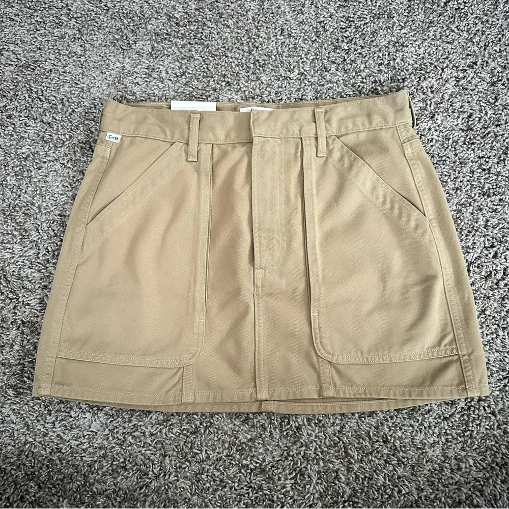 Citizens Of Humanity Beige Mini Skirt